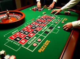 Live dealer baccarat table with multi-camera setup at ole777 link studio